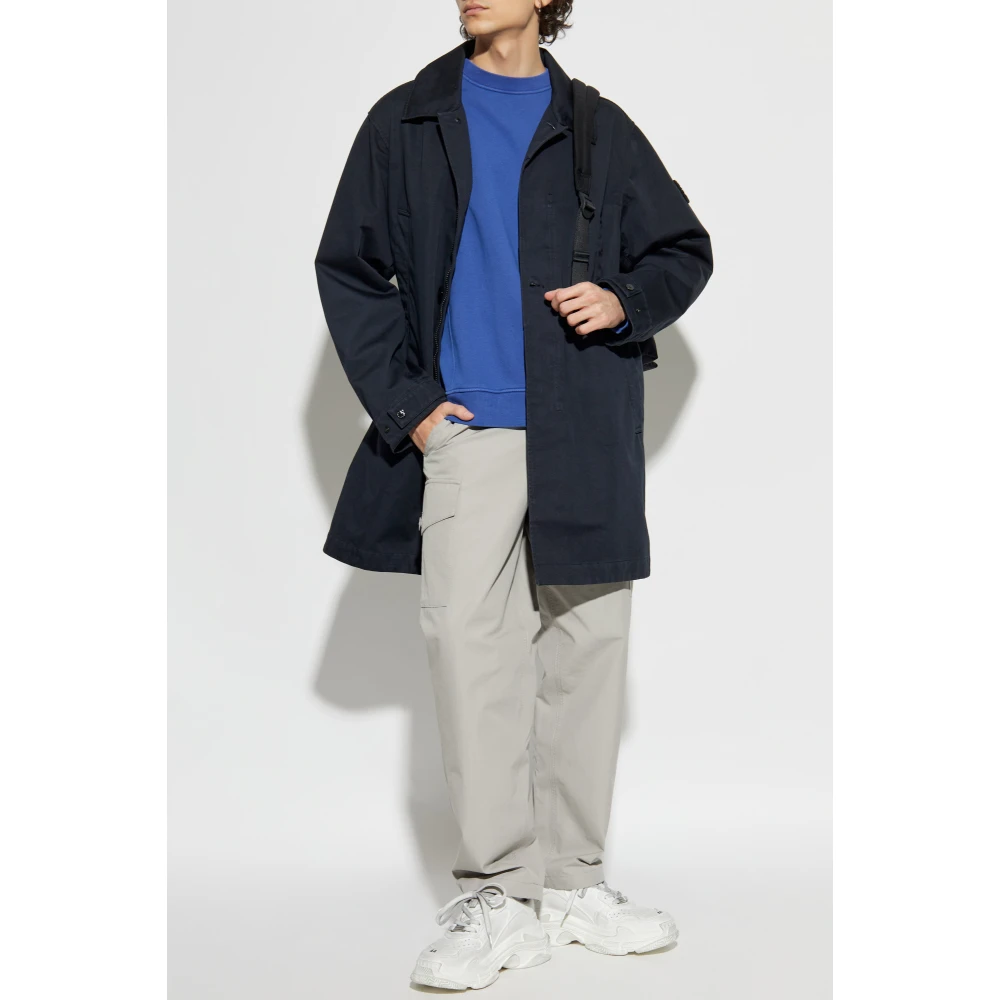 Stone Island Sweatshirts & Hoodies Blue Heren