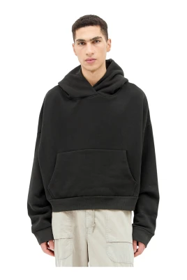 Bomullsfleece Huva Tröja