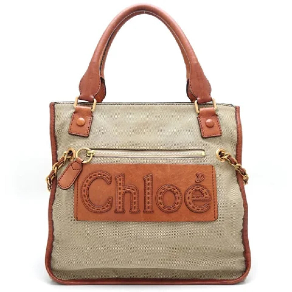 Pre owned Leather handbags Chloe Pre owned Women s Fashion Miinto