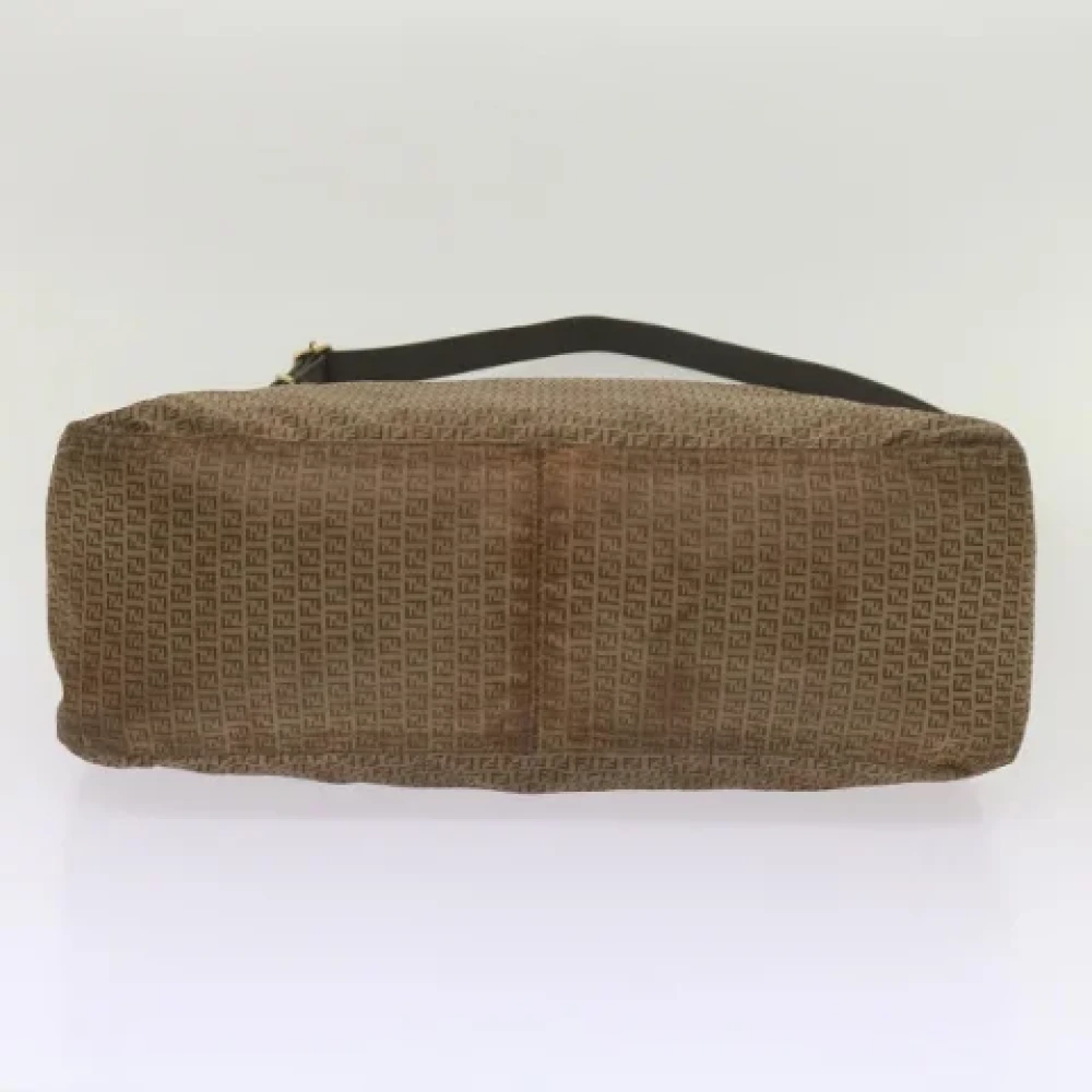 Fendi Vintage Pre-owned Canvas fendi-bags Brown Dames