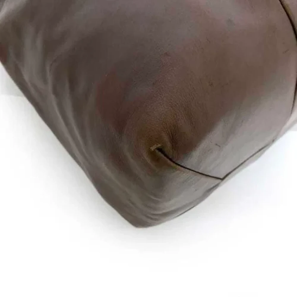 Loewe Pre-owned Leather shoulder-bags Brown Dames