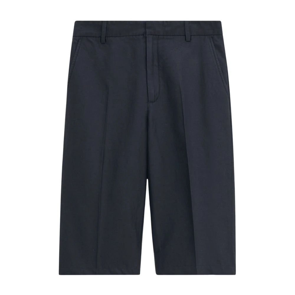 Filippa K Vrouw Zwart Dames, Korte Broeken, : Linnen, Extra Groot