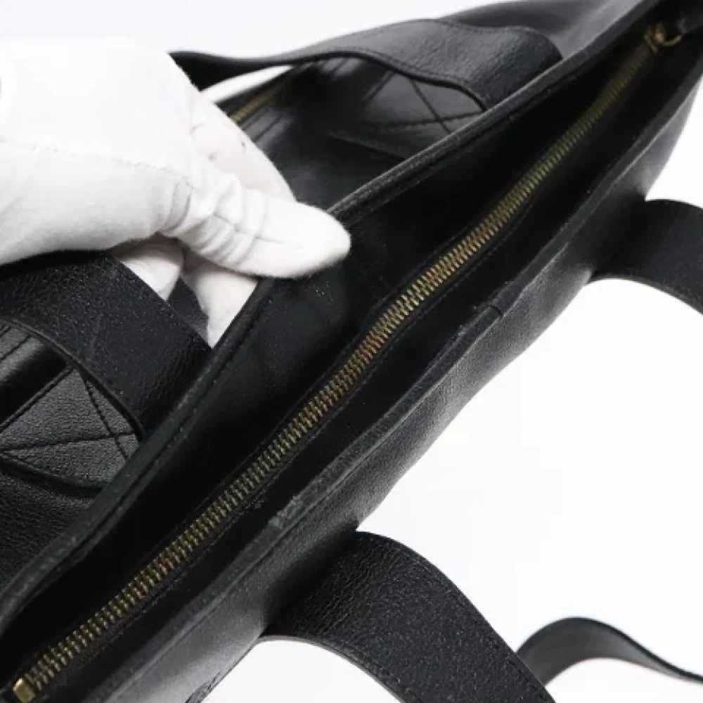 Valentino Vintage Pre-owned Leather handbags Black Dames