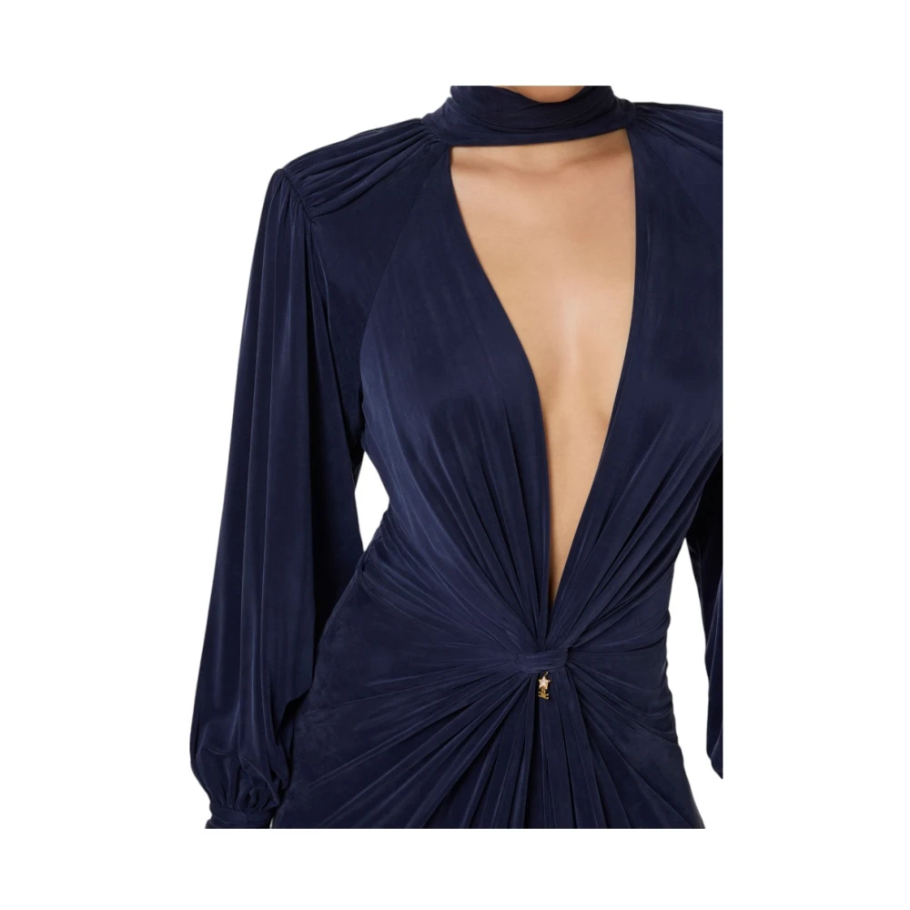 Elisabetta Franchi Elegante Jurk voor Speciale Gelegenheden Blue Dames