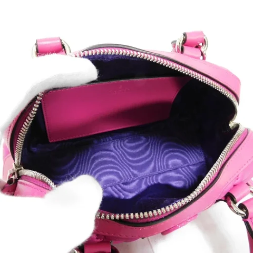 Gucci Vintage Pre-owned Nylon handbags Pink Dames