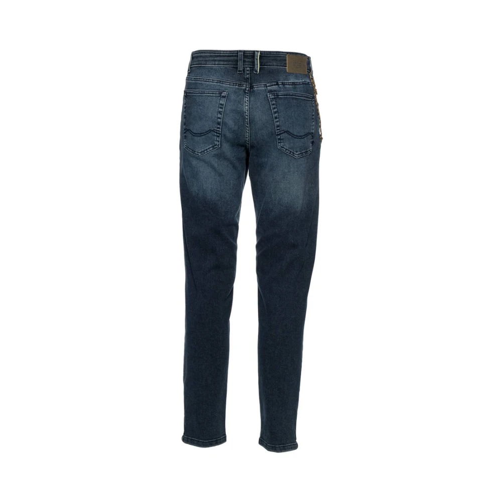 camel active Heren Casual Jeans Blue Heren