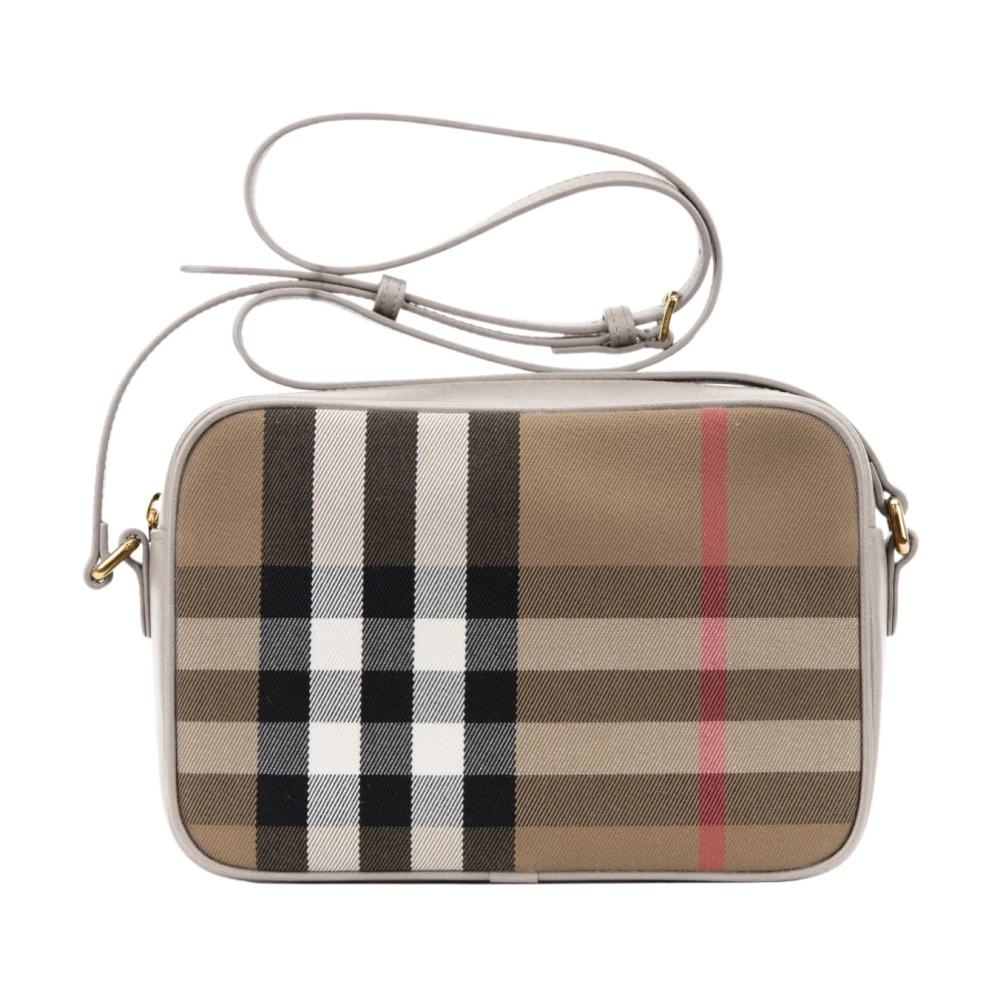 Burberry Women's Iconic Check Pattern Shoulder Bag