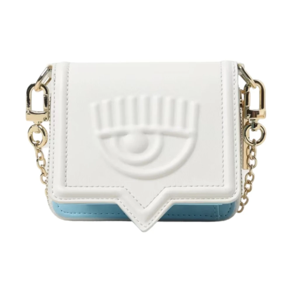 Chiara Ferragni Collection Ritsportemonnee White Dames