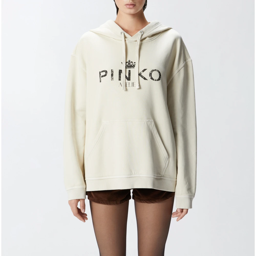 pinko Bassani Sweater White Dames