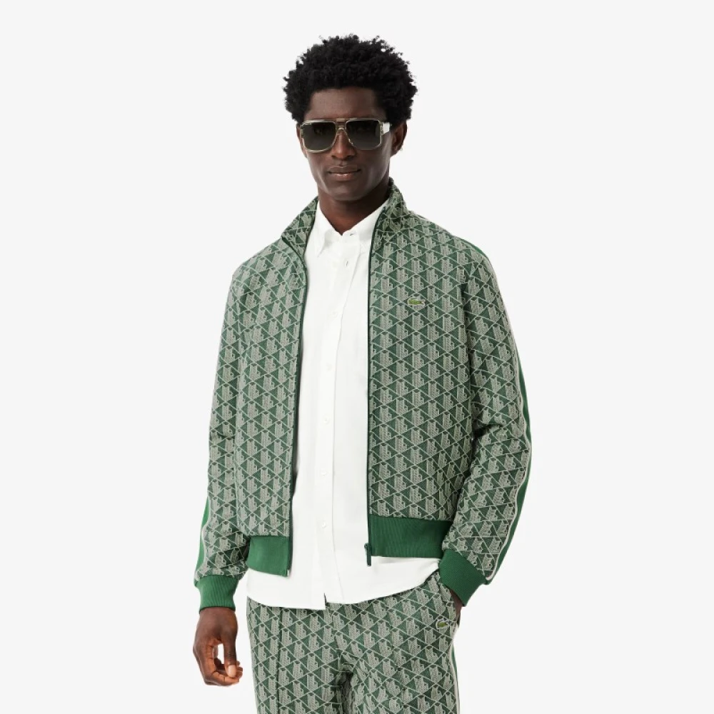 Lacoste Herr Grön Träning S, Training Jacket