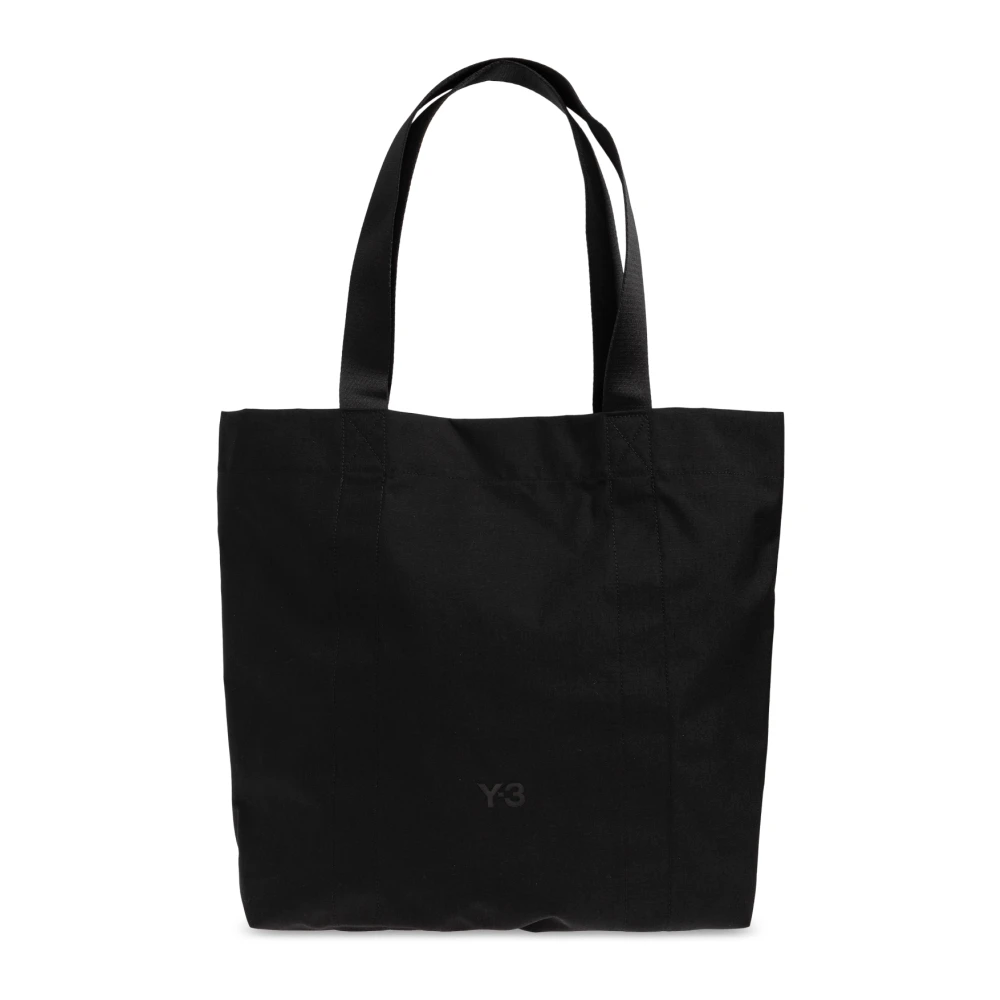 Y-3 Tote Bag With Logo Detail - Crossbody Bags Black One Size - Immagine 4