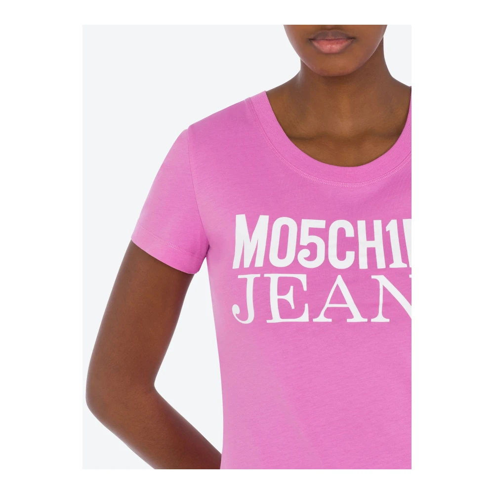 Moschino Stijlvolle T-shirt Pink Dames