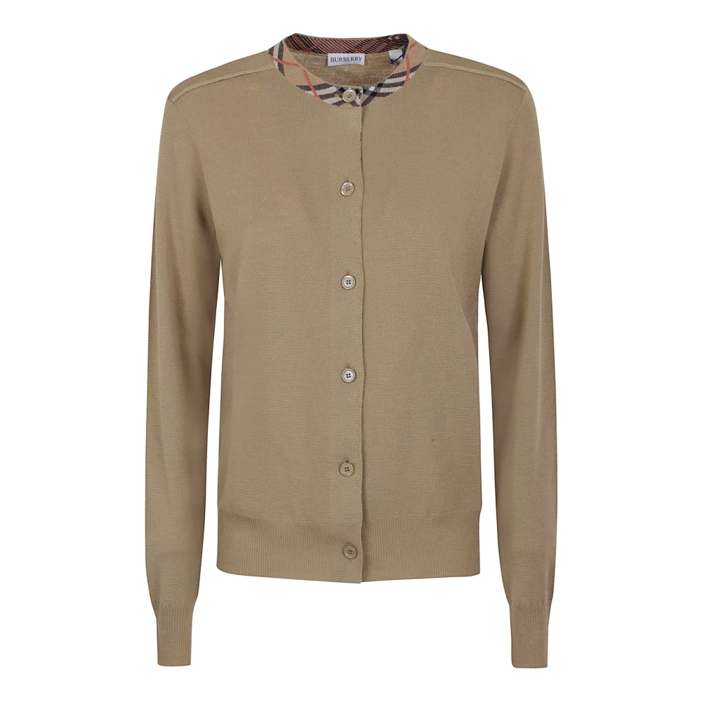 Burberry Damen Beige Strickwaren, Xsgröße: