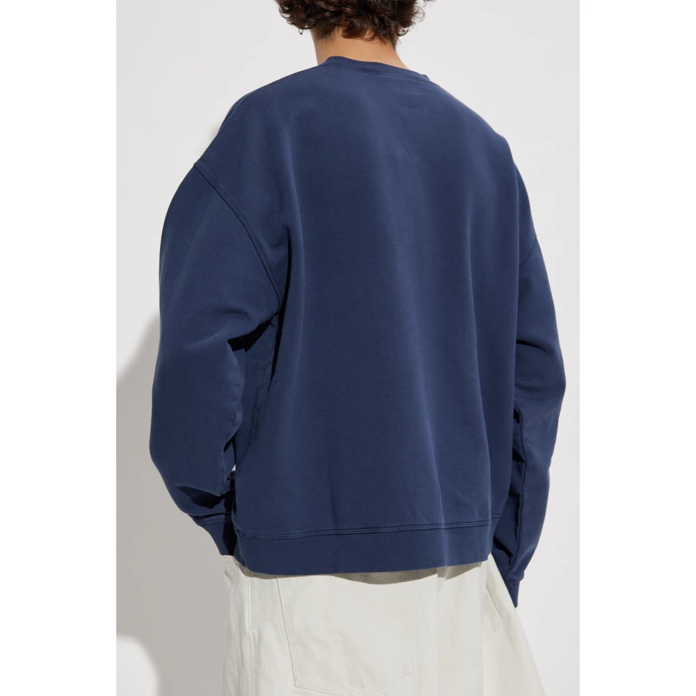 Dsquared2 Sweatshirt met zak Blue Heren