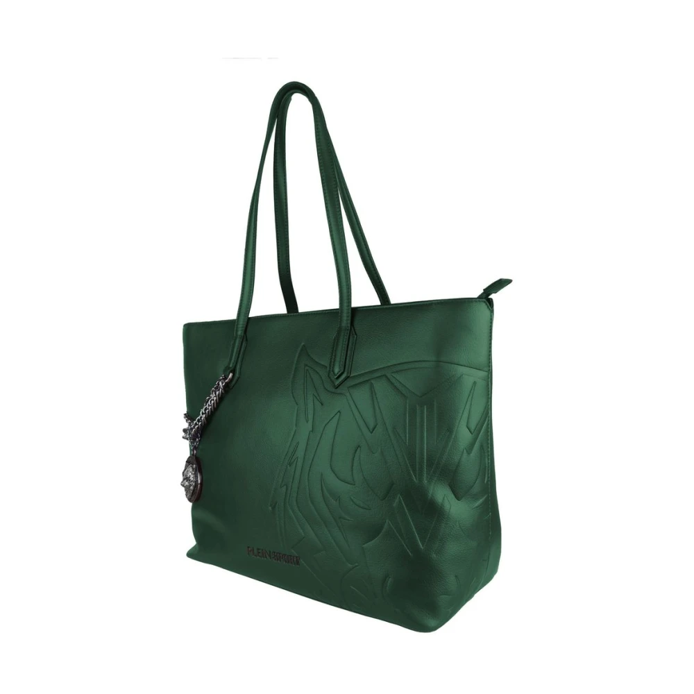 Plein Sport Groene Schoudertas met Ketting Green Dames
