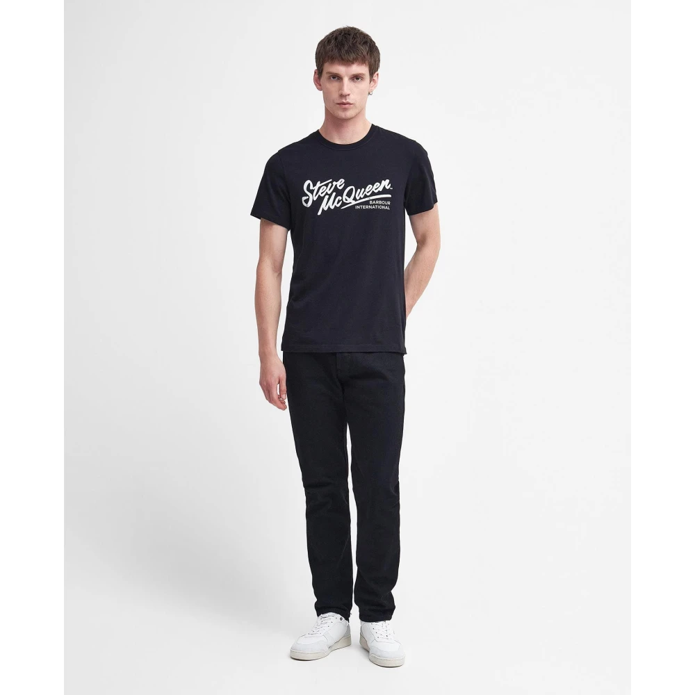 Barbour Strike T-Shirt Classic Black Heren