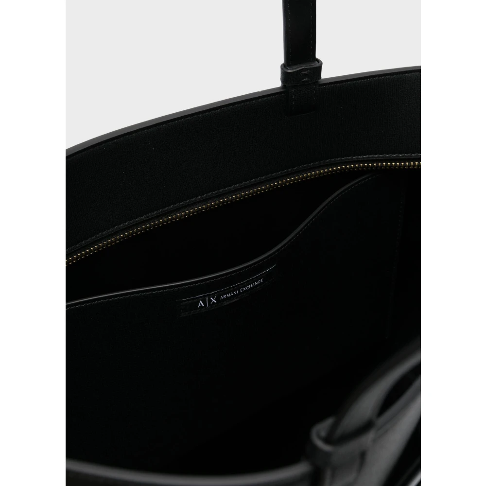 Armani Exchange Essential Shopper Bag Black Dames