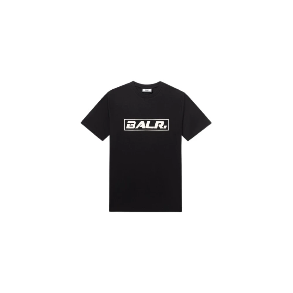 Balr. Logo Print Katoenen T-shirt Black Heren