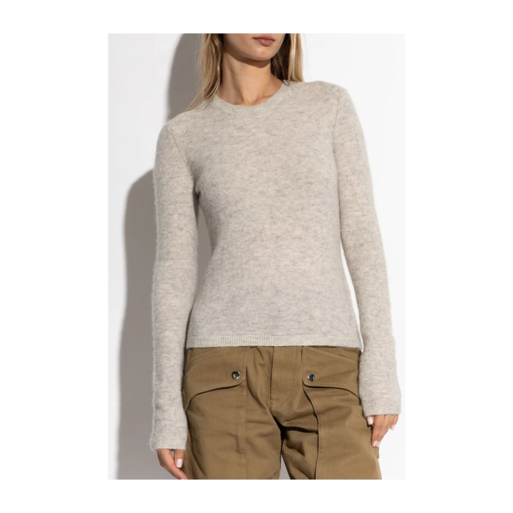 Isabel Marant Étoile Stijlvolle Sweaters Collectie Beige Dames