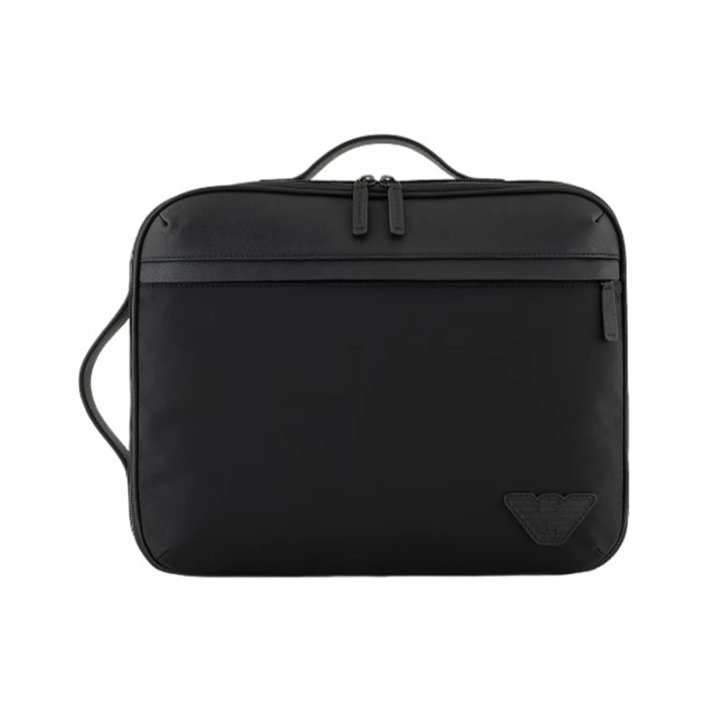 Emporio Armani Laptop Bags & Cases Black Heren