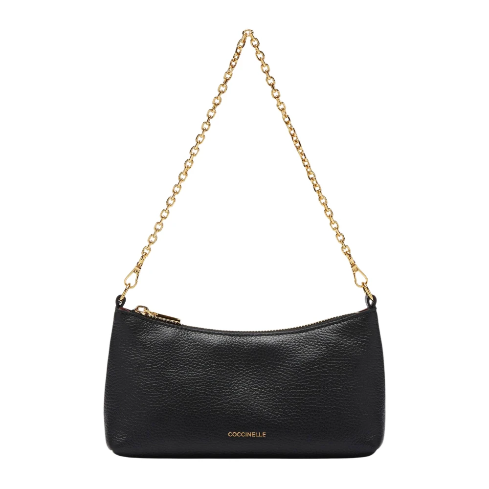 Coccinelle Women's Black Aura Shoulder Bag - Shoulder Bags - One Size - Bags