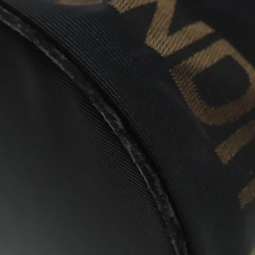 Fendi Vintage Pre-owned Canvas pouches Black Dames