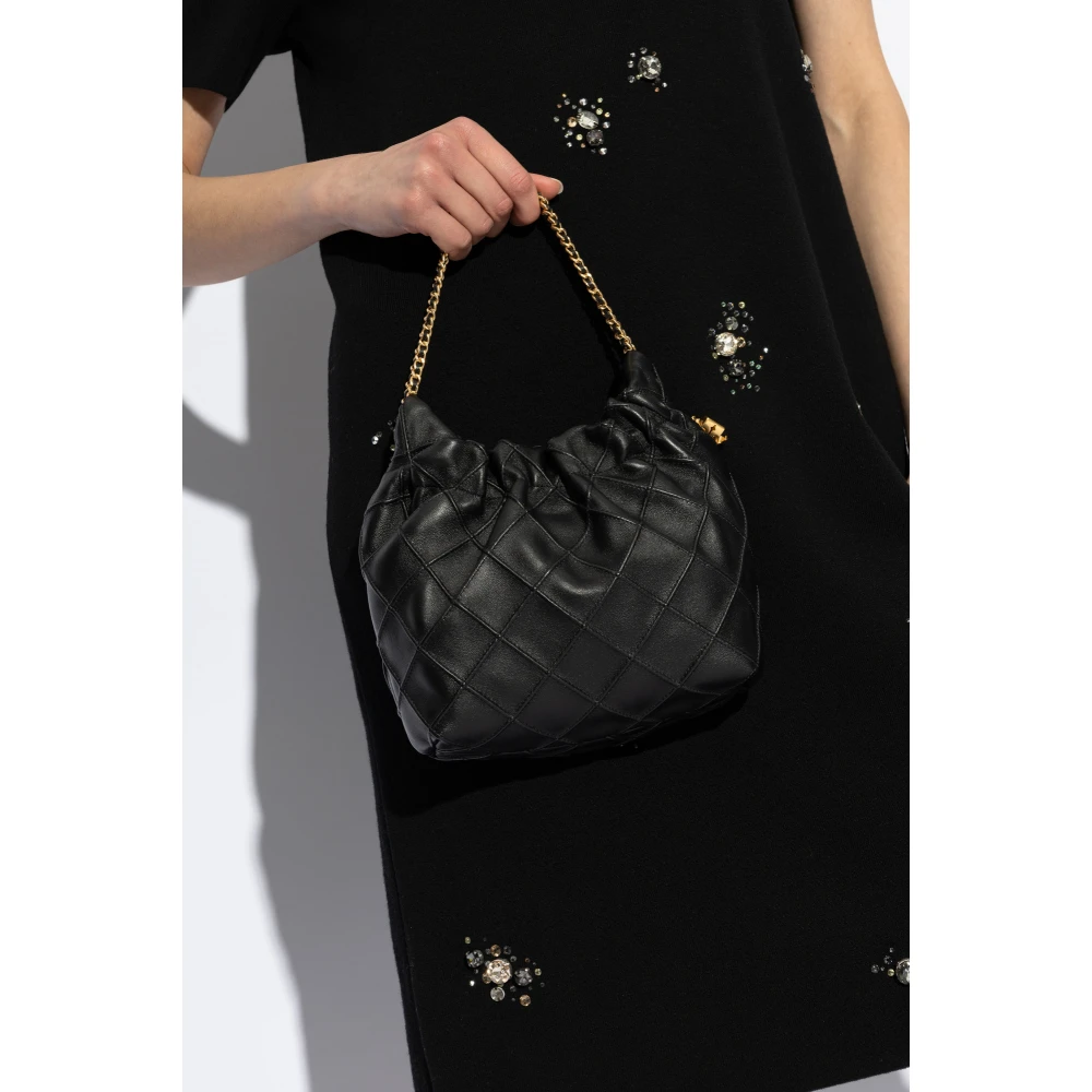 TORY BURCH Tas Fleming Mini Black Dames