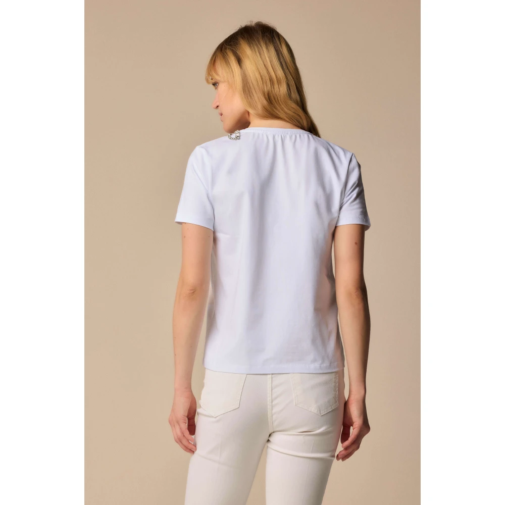 Kocca Stijlvolle T-shirts voor elke gelegenheid White Dames