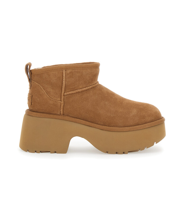 bottes-mini-beige-en-daim-femme