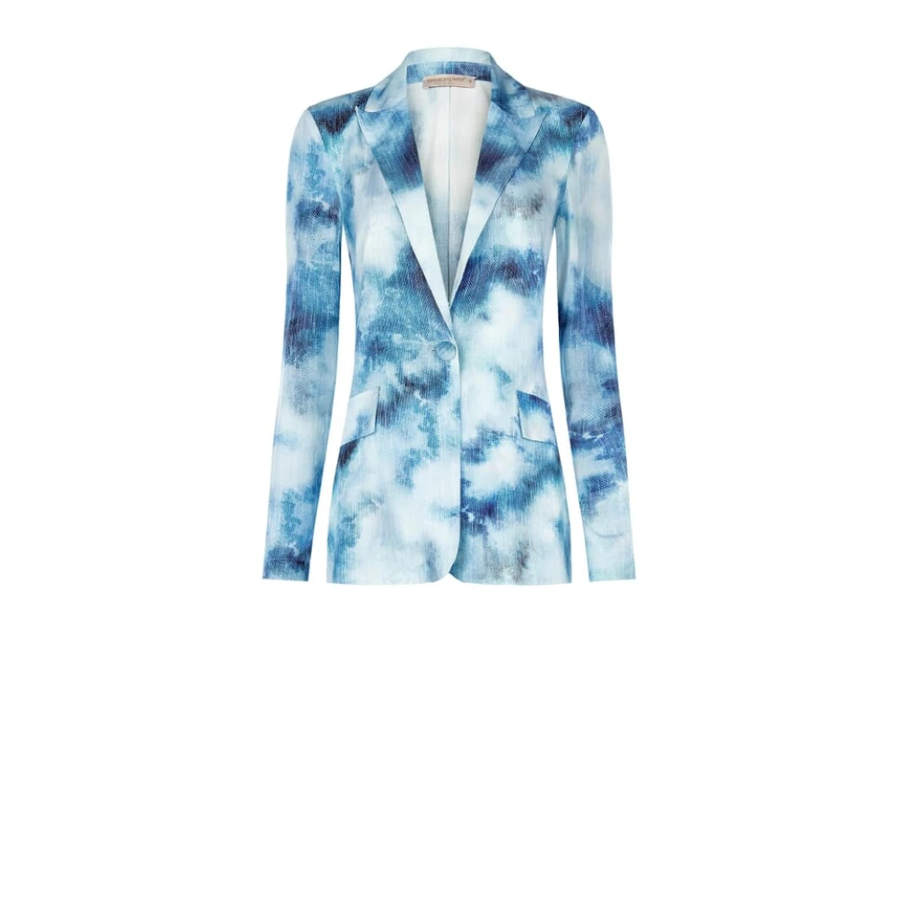 RINASCIMENTO Abstract Jas met Patroon Multicolor Dames