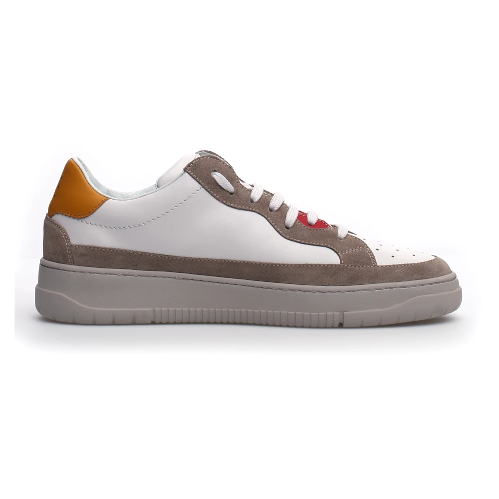 Candice Cooper Men's White Sneakers, 9 Uk, Vito 03 Trainers