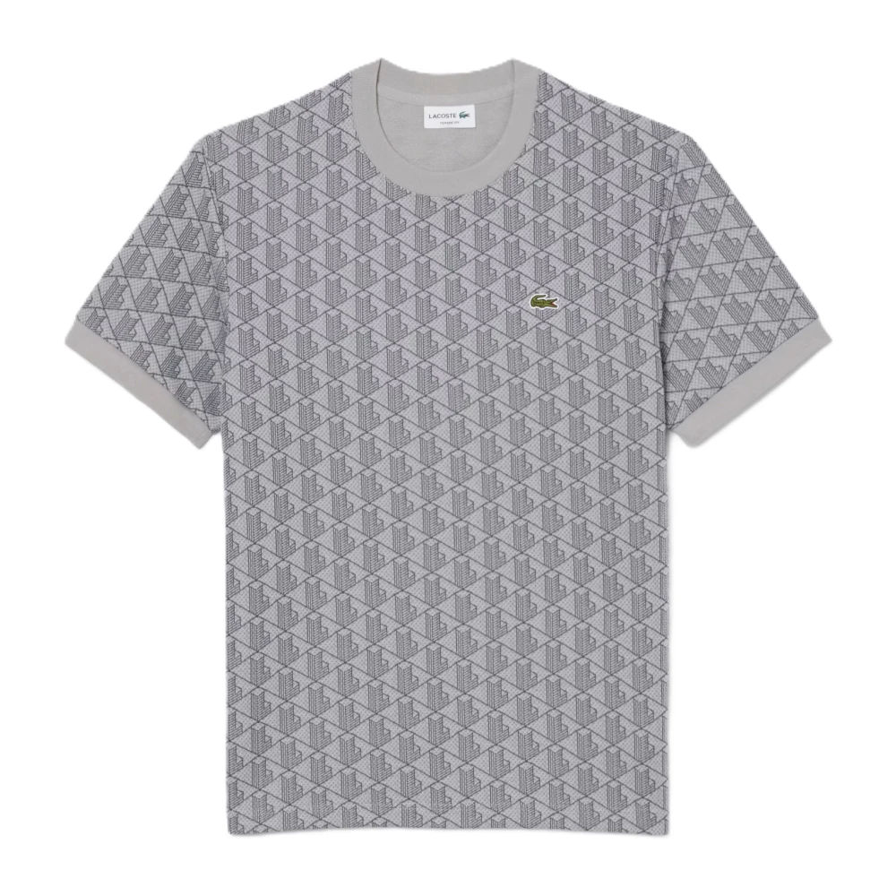 Lacoste Uomo Grigio Top, M, New,