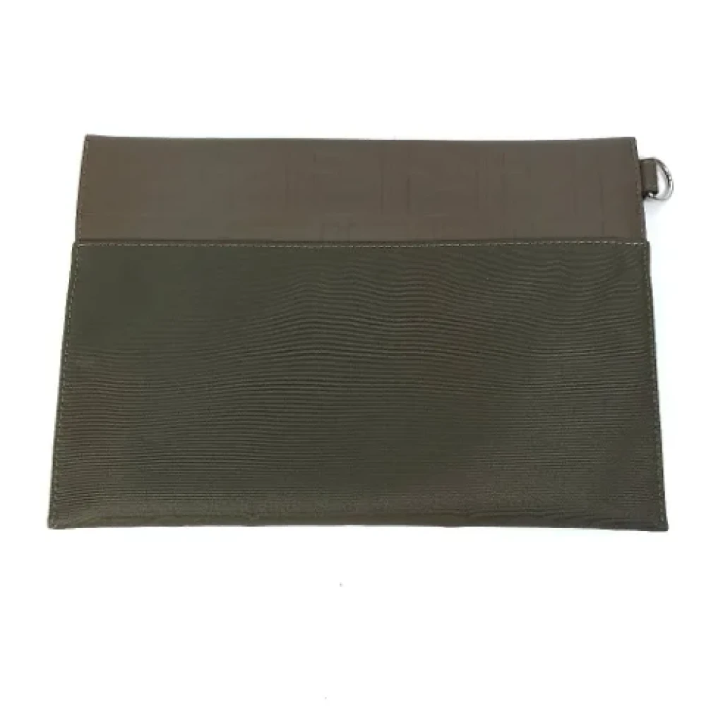 Fendi Vintage Pre-owned Canvas fendi-bags Gray Dames