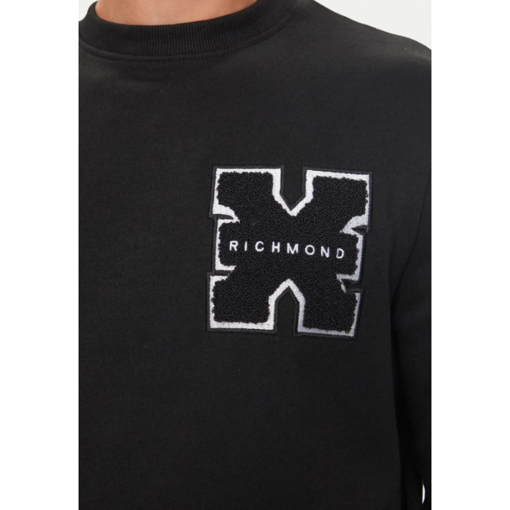 John Richmond Heren Sweatshirt Black Heren