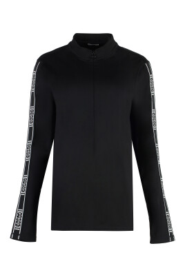 langaermet-top-med-logo-print