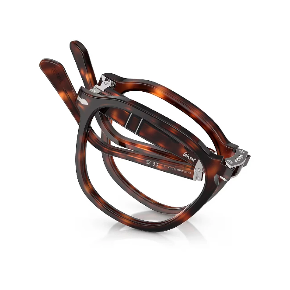 Persol Verfijnde opvouwbare bril Brown Unisex