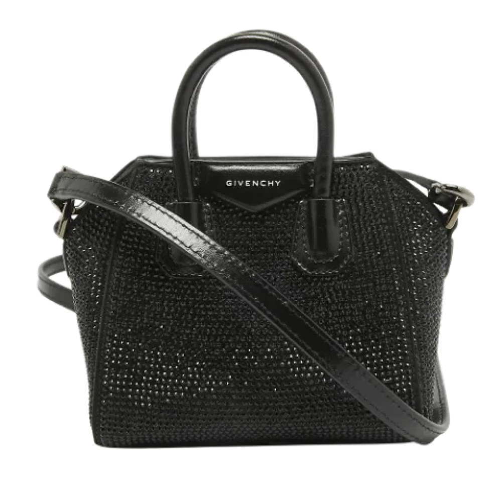 Givenchy Pre-owned Leather handbags Black Dames