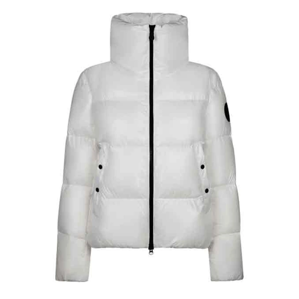 Save The Duck Isla Winterjas met Laqu&224;&169; Finish White Dames