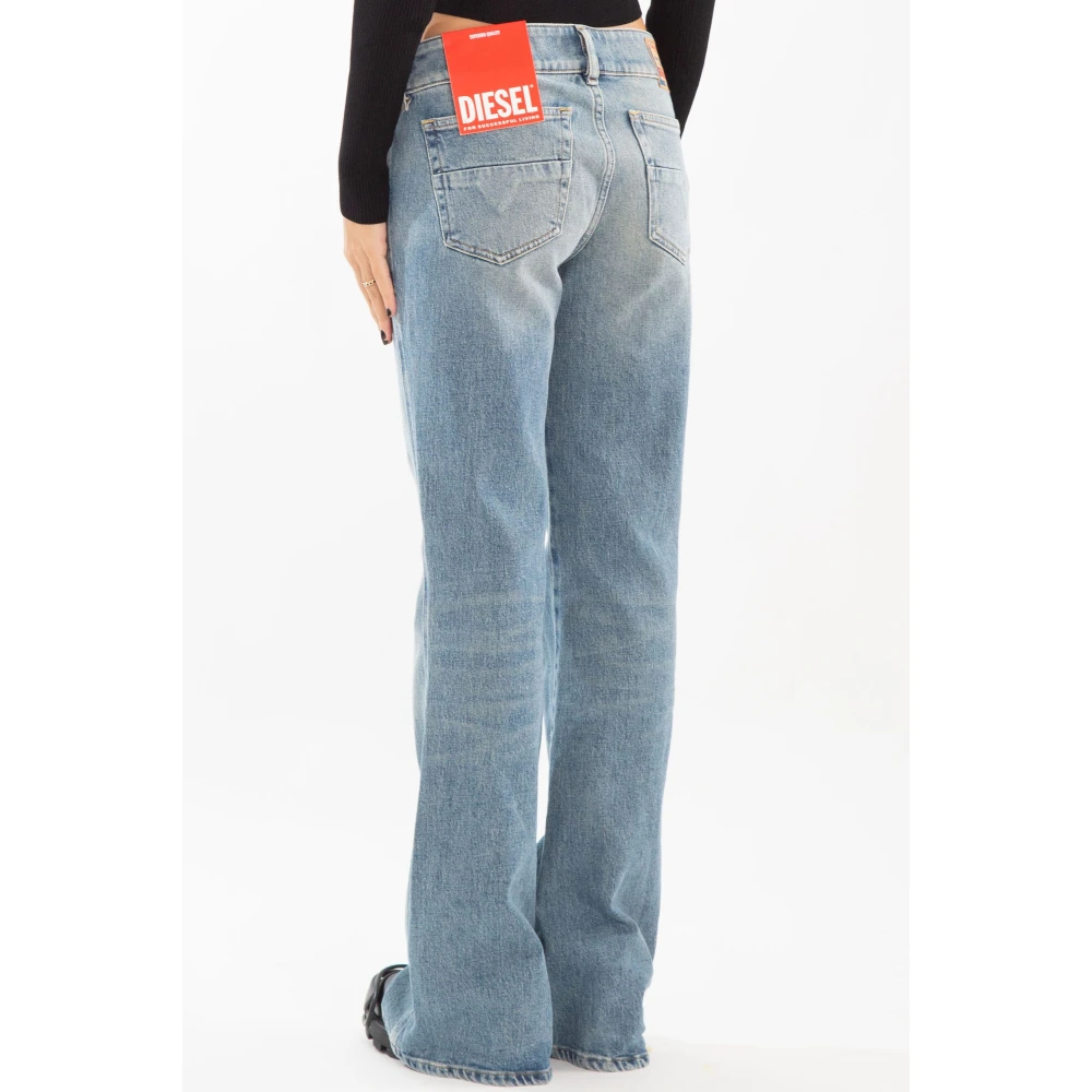 Diesel Bootcut Jeans in 01 Blue Dames
