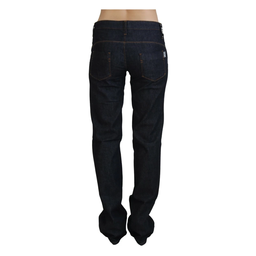 Costume National Stijlvolle Straight Leg Jeans Blue Dames