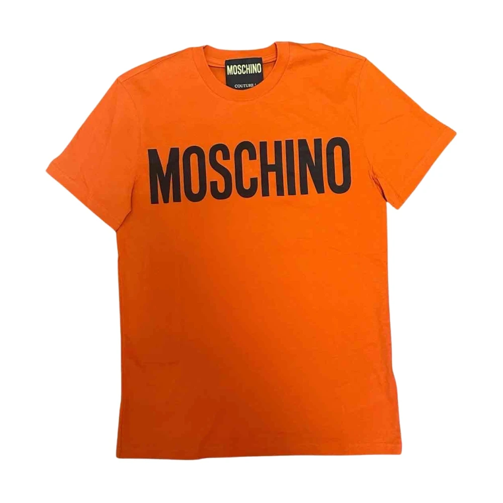 Moschino T-Shirts Orange Heren