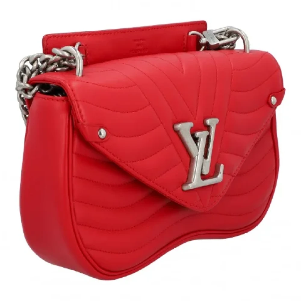 Louis Vuitton Vintage Pre-owned Leather louis-vuitton-bags Red Dames