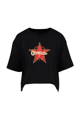 Cropped maskulint T-shirt