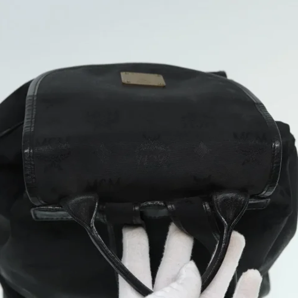 MCM Pre-owned Leather shoulder-bags Black Dames