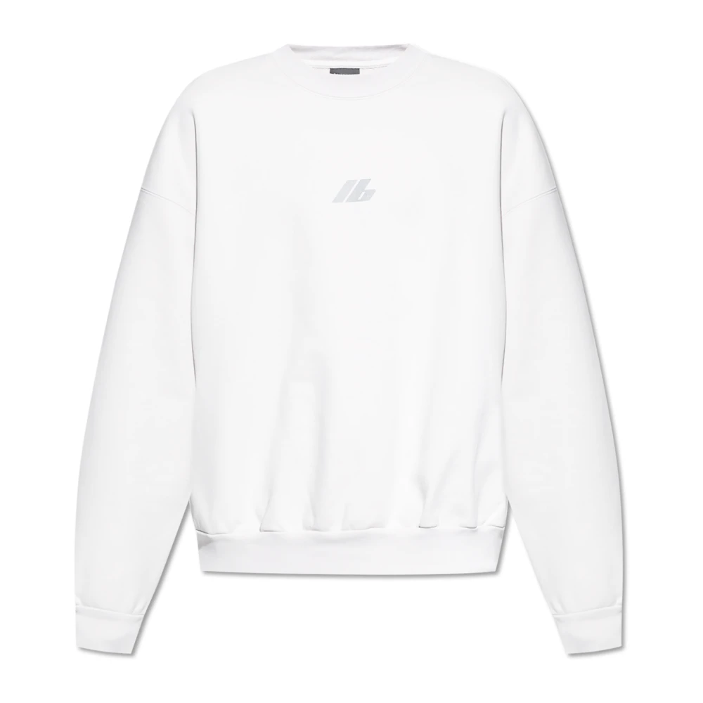 Sweatshirt med trykt logo