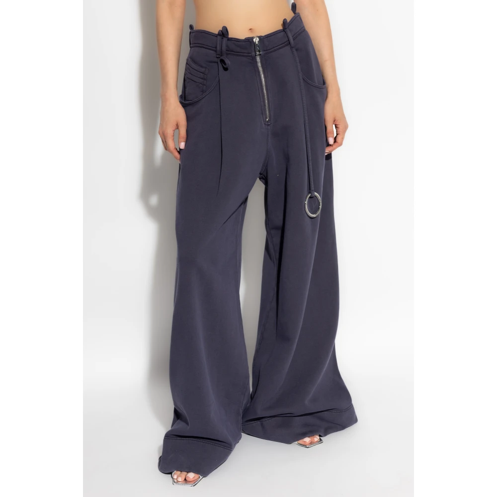The Attico Sweatpants Purple Dames