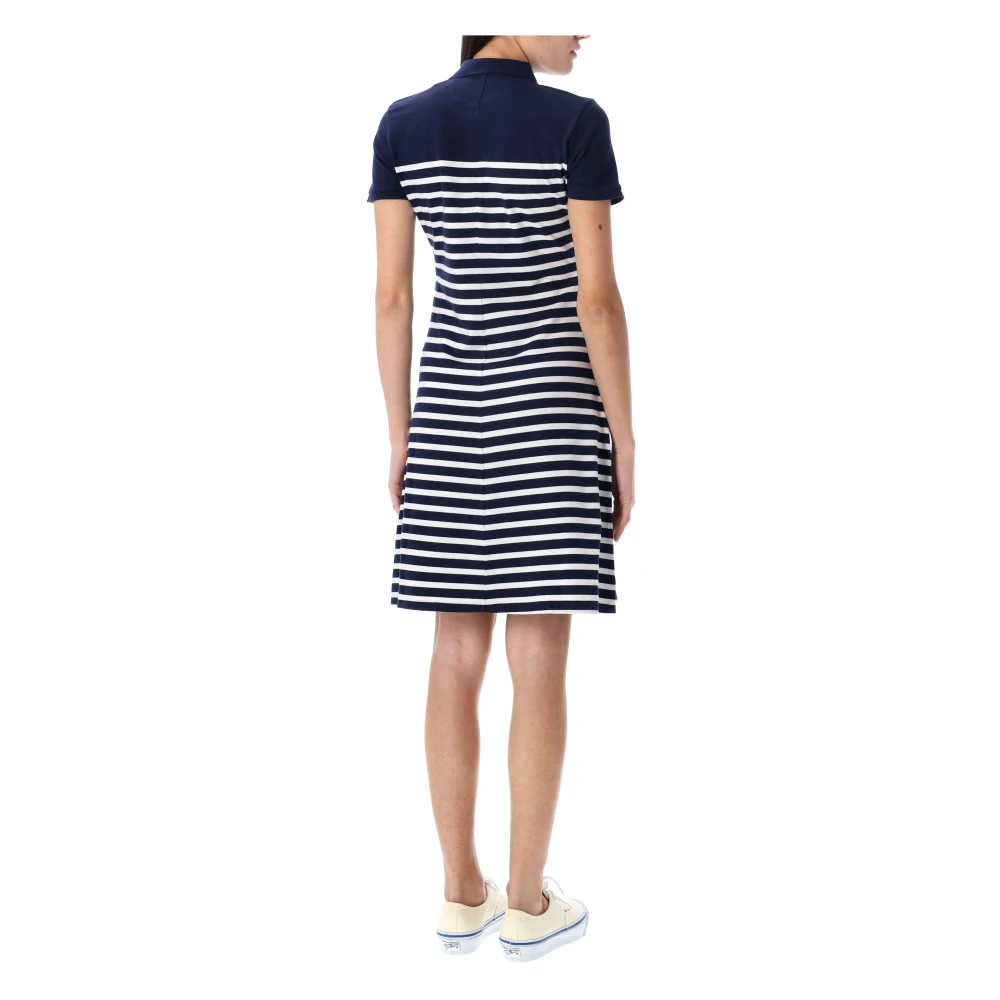 Polo Ralph Lauren Gestreepte Midi Jurk Multicolor Dames
