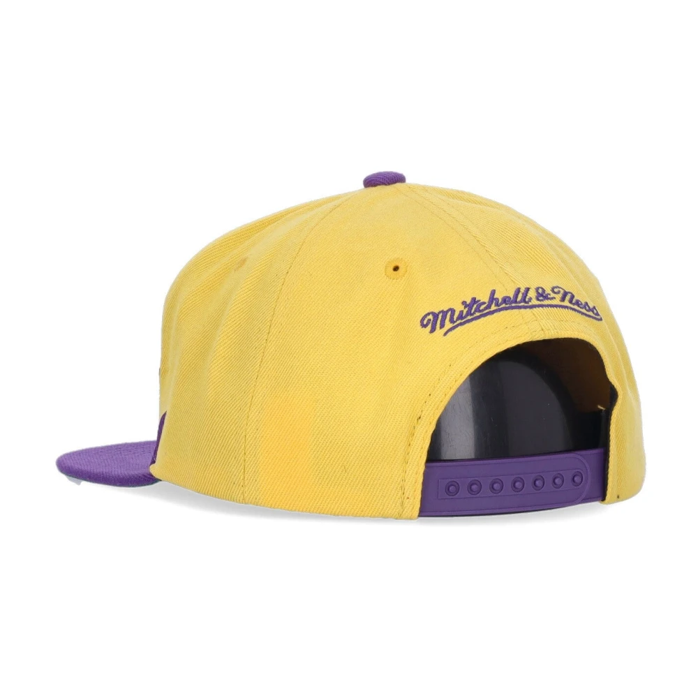 Mitchell & Ness LSU Tigers Basketball Cap Snapback Yellow Heren