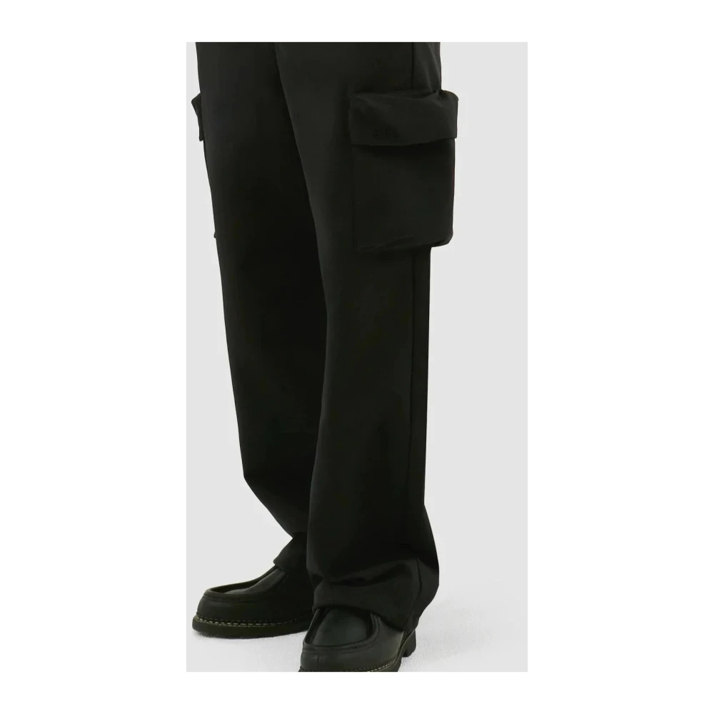 Arte Antwerp 3D Pockets Katoenen Broek Black Heren
