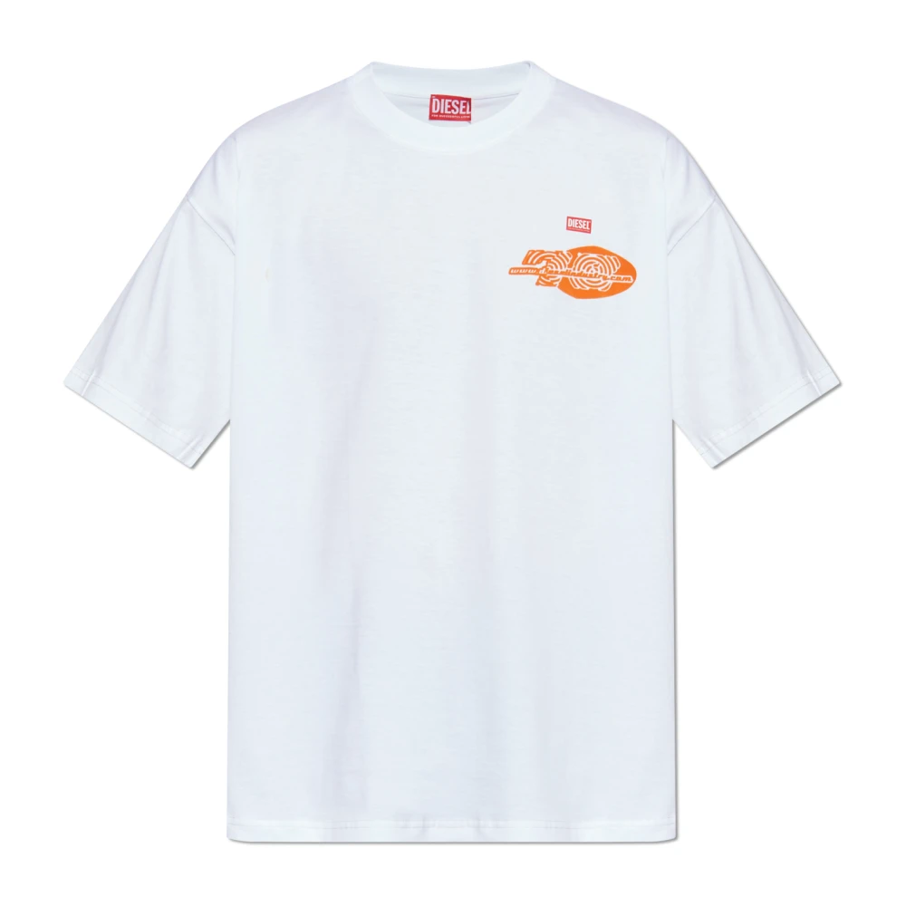 Diesel Uomo Bianco Top, Xl, New,